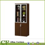 Melamine Panel Glass Door Office Filing Storage Cabinet