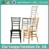 Stacking Resin Plastic Chiavari Chair for Weddings