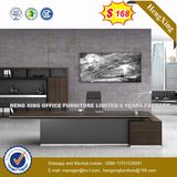 Long Jing Melamine Laminated Beech Color Executive Desk (HX-8N0498)