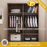 New Top Selling Wooden MDF Plywood Melamine Wardrobe (HX-8ND9307)