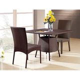 Aluminum PE Wicker Dining Set (DS-06019)