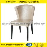 Hotel Private Dining Room Imitative Wood PU Seat Chair