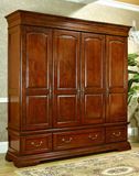 Painting Solid Wood Bedroom Wardrobe (GSP9-004)