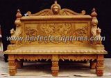 Antique Garden Chair with Stone Marble Granite Limestone (QTC008)