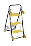 Handsome 4 Wheel Cart/ Hand Trolley/Hand Truck/Step Ladder