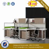 Long Jing Melamine Laminated Beech Color Office Desk (HX-8N3010)