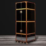 Antique Leather Wine Cabinet Decorative Wine Cabinet Antique Wine Bar Cabinet