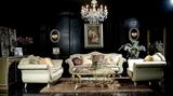 Sb33 Solid Wood Classical Royal Style Leather Sofa