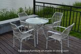 Hot Sale Rattan Leisure Tea Table Set Outdoor Furniture (TG-962)