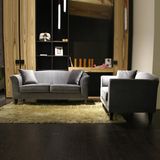 Gray Design 2+3 Fabric Sofa with Household Furniture