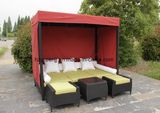 Outdoor Patio Garden Rattan Daybed 0321