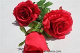 Environmental Friendly Artificial Rose Flower Fake Rosa Flower for Decor
