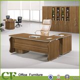 OEM Design Curved China Factory Melamine Manager Office Table
