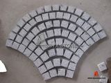 G603 Grey Granite Fan Shape Paving Cobblestone