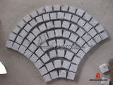 G603 Grey Granite Fan Shape Paving Cobblestone