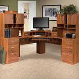 High End Company Working with Two Filing Cabinet Computer Office Desk (SZ-OD357)