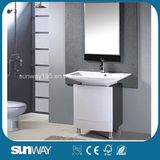 2014 Hangzhou Modern Design Mirrored Tempered Glass Basin