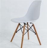 Morden Wooden Legs Dining Chair Plastic Chair