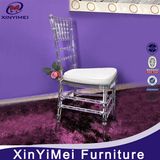 Wholesale Hot Sale Transparent Acrylic Restaurant Chair Chiavari Plastic Chair