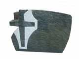 Granite Stone Monument / Tombstone with Custom Design - Tt10