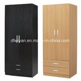 Simple Design Bedroom Wardrobe Used MDF Material