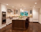 Kitchen Furniture Melamine MDF Cabinet (GOLE069)