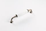 Antique Milk White Ceramic Handle Furniture Hardware Pulls Handle