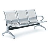 3 Seater Metal Airport Chair Without Cushion Padding