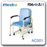 Hospital Patient Accompany Chair, Medical Foldable Recliner Sleeping Chair