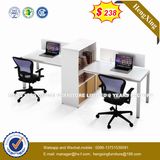 Cheap Price MFC Wooden Mahogany Color Office Partition (HX-8N0245)