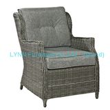 Outdoor Hotel Armchair Round Rattan Sofa Chair