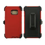 3 in 1 Sublimation Printing Hard Shell Holster Combo Protecitive Cell Phone Case with Belt Clip for Samsung Galaxy S6