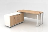 Wooden Computer Desk with Drawer for Home Office Workstation