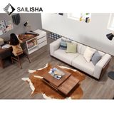 Nordic Korean Simple Design Leather Fabric Home Office Corner Sofa