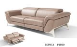 Home Furniture Leather Sectional Sofa with Recliner Sofa Furniture