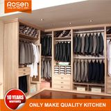 Design Wood Veneer Walk-in Closets and Armoire
