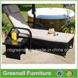 Adjustable Sun Lounger/Rattan Garden Furniture/Rattan Chaise Lounge