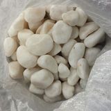 White Pebble/Cobble Stone for Garden/Park Sidewalk Paving