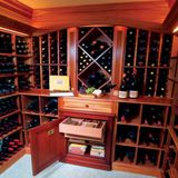 Solid Wood Wine Rack/Wine Cabinet