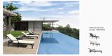 Garden Rattan & Wicker Bed Patio Lounge