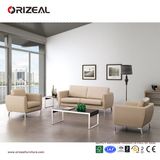 Orizeal Office Furniture Small Couch Leather Sofa (OZ-OSF009)