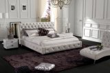 Crystals Italian Leather Bed Modern Bedroom (SBT-5816)