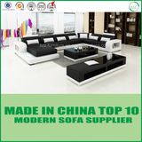 Modern Miami Sectional Leather Sofa Living Room Furniture