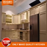 Customized China Kitchen Cabinet Factory Shaker Panel Solid Wood Kitchen Cabinets