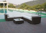 Garden Outdoor Rattan Wicker Sofa Set