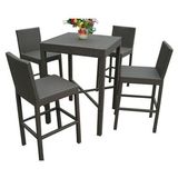 Outdoor PE Rattan Bar Set Quality Bar Furniture (BF-1006)