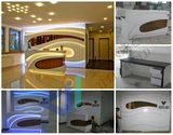 LED Lighted Reception Desk Front Service Counter Front Desk