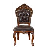 Antique Style Restaurant Furniture Chair with Wood Legs