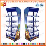 Metal Wall Wire Shelves Supermarket Advertisement Display Storage Shelving (Zhs382)