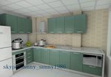 Glossy Small Kitchen Cabinets for Retail (colorful)